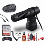 Canon DM-E100 Directional Microphone + 64GB Ultra Memory Card More Bundle. Fixed Price $173.95.