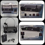 Pyle PDWM1904 Wireless Microphone System - Cib + Extras Ships Free In Usa. Fixed Price $89.96.