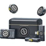 Hollyland Lark M2 Duo 2-PERSON Wireless Combo Microphone System (2.4 Ghz, Shine). Fixed Price $119.00.