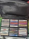 Vintage 1980 Rock Band Audio Cassette Tape Bundle With Case Music Lot. Fixed Price $50.00.