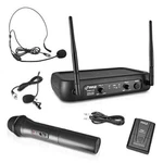 Pyle PDWM2140 Vhf Fixed Frequency Wireless Microphone System. Fixed Price $39.00.