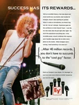 Vtg Foreigner Lou Gramm Ev Microphones Magazine Print Ad Pinup Page N/D757B. Fixed Price $9.99.