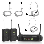 Pyle Uhf Wireless System 2 Lavalier Headset - Black. Fixed Price $121.99.