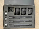 Three Nakamichi CM-300 Electret Condenser Microphones With Padded Carry Case.. Fixed Price $379.98.