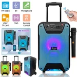 Portable Outdoor Wireless Speaker Pa System Stereo+subwoofer Mic Remote Control. Fixed Price $56.39.