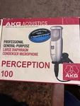 Akg Perception 100 Professional Studio Condenser Microphone Gray. Fixed Price $85.00.