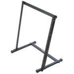 Versatile 12-SPACE Black Rack Stand For Musicians. Fixed Price $86.39.
