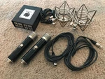 Charter-oak S600 Ldc Vacuum Tube Microphone Matched Pair W/ Shockmount Cable Psu. Fixed Price $1199.97.