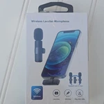 Wireless Lavalier/lapel Microphone, Plug And Play, Black. Fixed Price $7.00.
