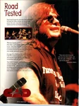 1997 Vintage 8X11 Print For Cad 95 Microphones With Songwriter Steve Earle. Fixed Price $9.95.