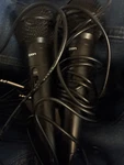 Ion Microphone Tailgater Handheld Wired Black Metal Set Of 2. Fixed Price $50.00.