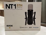 Rode NT1 5TH Generation Condenser Microphone With SM6 Shockmount And Pop Filter. Fixed Price $229.95.