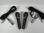 Acesonic MP-701 Microphone With High Grade Cables Cords Lot Of 2 (new! Open Box). Fixed Price $49.95.