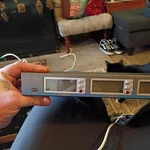 Gtd Audio G-787 Uhf 4-CHANNEL Wireless Microphone Receiver No Power Cord. Fixed Price $40.00.