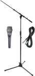 Shure Beta 87-C Vocal Condenser Mic With Cable + Stand Bundle Free Shipping. Fixed Price $317.99.