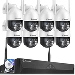 Jennov Wireless Wifi Home Security Camera System Outdoor Audio 10CH 1TB Nvr Cctv. Fixed Price $300.99.