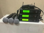 Shure SLX4 Wireless System Receiver & SLX2 -MS58 Microphone J3-572-596-MHZ.. Fixed Price $355.00.