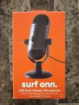 Surf Onn Usb Microphone Dual-pattern Compact And Lightweight Black. Fixed Price $25.00.