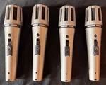 (4) Shure 515SDX Dynamic Microphones, Dual Lo/hi Z, On-off Mute Switch. Fixed Price $90.00.