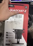 Hyperx Quadcast 2 Usb Wired Multi-pattern Condenser Mic Tap-mute Argb Black. Fixed Price $100.00.