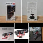 New! Auxiliary Videomic Go Lightweight On-camera Shotgun Microphone. Fixed Price $59.99.