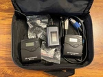 Sennheiser EW100 G3 Wireless Receiver, Transmitters & Lavalier Microphone. Fixed Price $300.00.