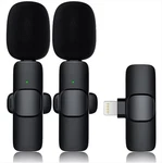 3 1 Wireless Clip-on Microphones For Iphone, Camera, Android, Ipad, Mini. Fixed Price $32.89.