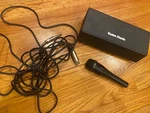 Radio Shack 33-3002 Unidirectional Dynamic Microphone Imp. 500 W Case And Cord. Fixed Price $35.00.