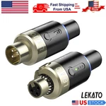 Lekato Wireless Microphone System Transmitter Receiver 5.8GHZ Plug Xlr 100FT. Fixed Price $86.99.