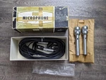 Lot Of 2 Vintage Dynamic Microphones Sears 7467 W/ Box, Cables. Fixed Price $164.99.