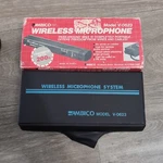 Vintage Ambico Microphone And Coupler System W/ Case V-0623. Fixed Price $9.73.