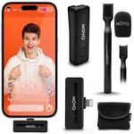 Movo Wireless-mini-di Lavalier Microphone For Iphone With Wmx-hm Handle. Fixed Price $54.95.