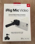 Ik Multimedia Irig Video Universal Digital Shotgun Microphone Brandnew. Fixed Price $66.50.