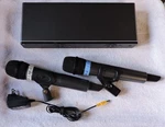 Sennheiser XSW1-825 Dual-a 2-CHANNEL Wireless Microphone System Band Frequency. Fixed Price $375.00.