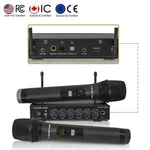 Sound Town Wireless Karaoke Mixer System Metal Handheld Mic (SWM16-2MEGA). Fixed Price $70.54.