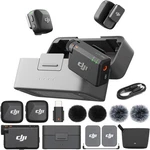 Dji Mini (2 Tx + 1 Rx Charging Case) Wireless Microphone For Iphone/camera. Fixed Price $79.99.