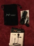 Pop Voice PV510 Professional Lavalier Lapel Microphone For Smartphone. Fixed Price $15.00.