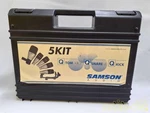 Samson 5KIT Drum Microphone Set Pieces Used Slight Stickiness. Fixed Price $349.61.