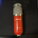 Zingyou BM-800 Red Silver Condenser Microphone 3-PIN Xlr Freestanding. Fixed Price $20.00.