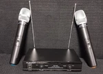 Musysic V202 Vhf Wireless Microphone System Tested Powers Complete. Fixed Price $19.99.