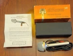 Realistic Electret Condenser Stereo Piece Microphone 33-919A In Box. Fixed Price $9.59.