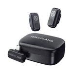 Hollyland Lark A1 Duo 2-PERSON Wireless Lavalier Microphone System (2.4 Ghz). Fixed Price $39.90.
