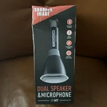 1 Sharper Image Dual Speaker/ Microphone Bluetooth Nib Rechargeable Battery. Fixed Price $8.55.