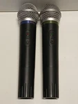 Nady Microphone Dkw-duo Ht Black Wireless Vhf 9V Set Of 2 Read Desc. Fixed Price $12.00.