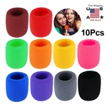 10X Colorful Wireless Handheld Stage Microphone Filter Windscreen Foam Cover. Fixed Price $8.99.