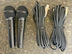 Nady SP-4C Starpower Microphones (set Of 2). Fixed Price $20.00.