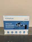 Kimafun 2.4G Fitness Headset Wireless Microphone, IP67 Waterproof Sweatproof. Fixed Price $71.99.