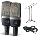Akg C214 Large Diaphragm Condenser Mic Cable Stand Drum Overhead Package. Fixed Price $859.99.