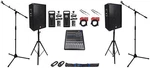 (2) Rockville 15 Speakers+mixer+mics+stands+cables For Church Sound Systems. Fixed Price $869.55.