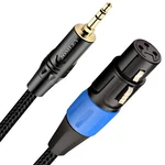 Xlr To 3.5MM Cable 10FT Female 1/8 Inch Mini Stereo Jack Aux Microphone. Fixed Price $23.01.